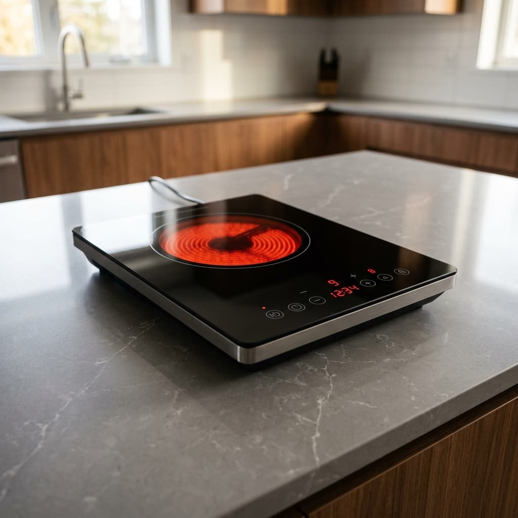 VKronx 2000W Smart Touch Induction Cooktop thumbnail 2